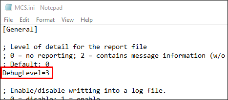 MCSLogging_DebugLevel