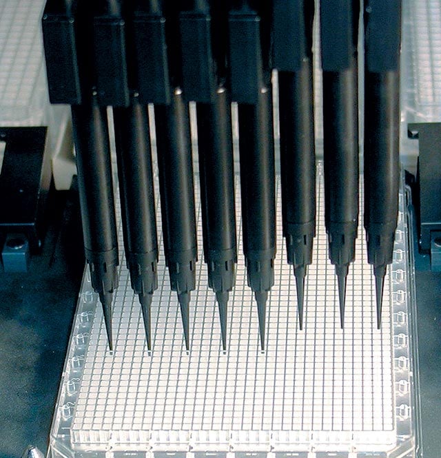 Low volume genomic disposable pipette tips