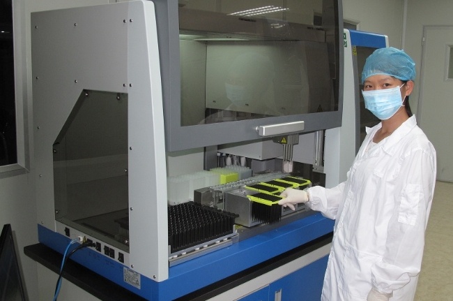 DaAn Gene Molecular Diagnostics Genetics China uses Cavro ADP for liquid handling pipetting