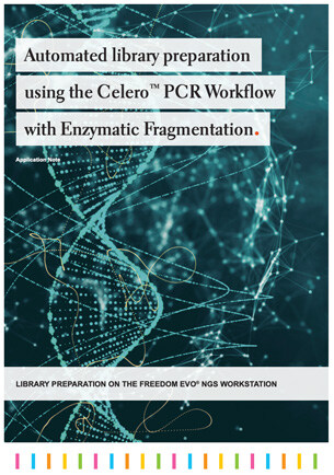 Freedom EVO® NGS automated library preparation using Celero™ PCR Workflow with Enzymatic Fragmentation