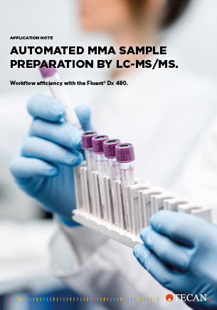 Automated MMA Sample Preparation by LC-MS/MS with Fluent Dx 480