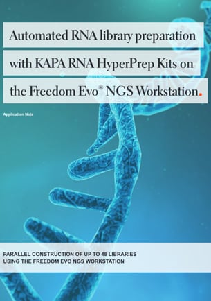 Automated RNA library preparation with KAPA RNA HyperPrep Kits on the Freedom Evo® NGS Workstation
