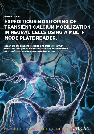 Expeditious Monitoring of Transient Calcium Mobilization in Neural Cells using a Multimode Plate Reader