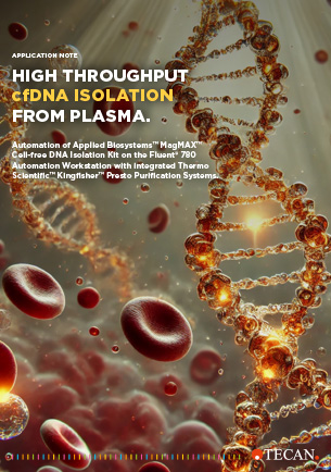 High throughput cfDNA isolation from plasma