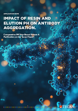 Impact of resin and elution pH on antibody aggregation
