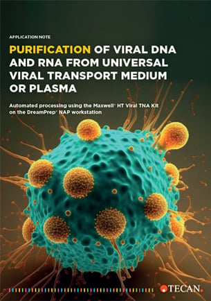 Purification of viral DNA and RNA from universal viral transport medium or plasma