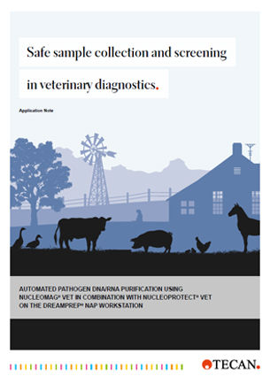 Safe sample collection and screening in veterinary diagnostics